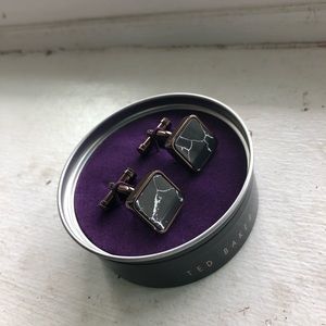 Ted Baker Marble Cufflinks